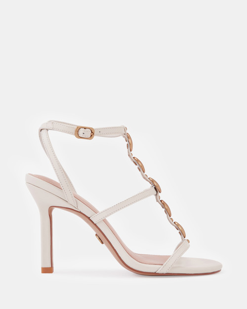 Zola Vintage Ivory Leather Stiletto Heel & Wittner & Wittner Shoes