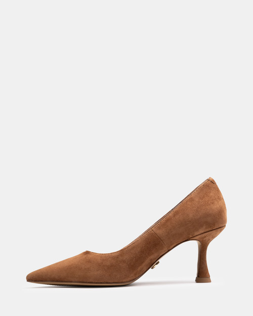 Lydia Nutmeg Suede Leather Pump & Wittner & Wittner Shoes