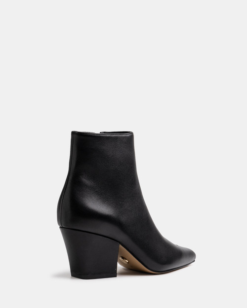 Kloe Black Leather Ankle Boot & Wittner & Wittner Shoes