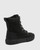 Xeno Black Corduroy High Top Sneaker. 