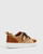 Gazelle Brown Suede & Mesh Sneaker. 