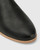 Caela Black Leather Loafer. 