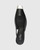 Hansel Black Leather Stiletto Heel Slingback 