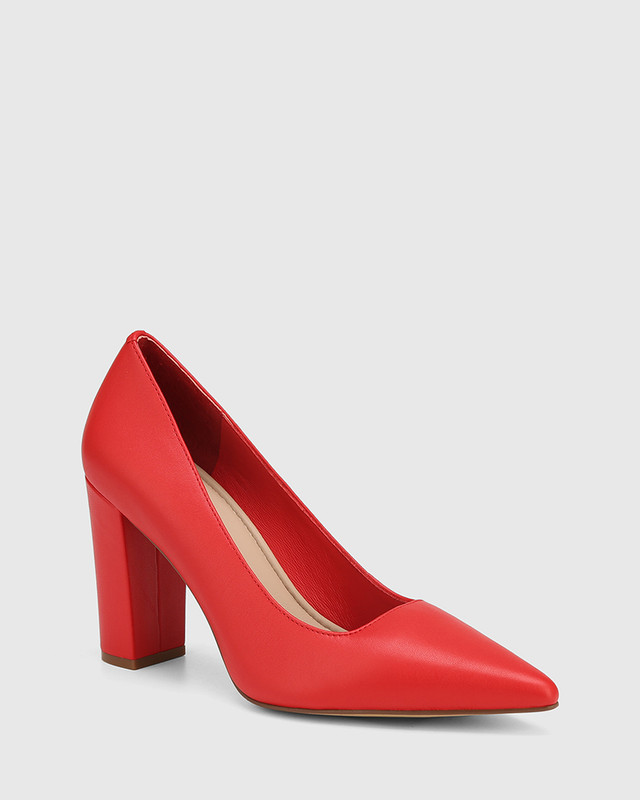 Buy Latest Red Platform High Heels Stiletto Pumps In India | Londonrag.In