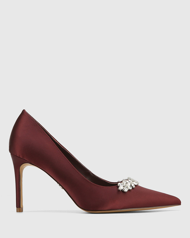 Denill Women Maroon Heels - Buy Denill Women Maroon Heels Online at Best  Price - Shop Online for Footwears in India | Flipkart.com