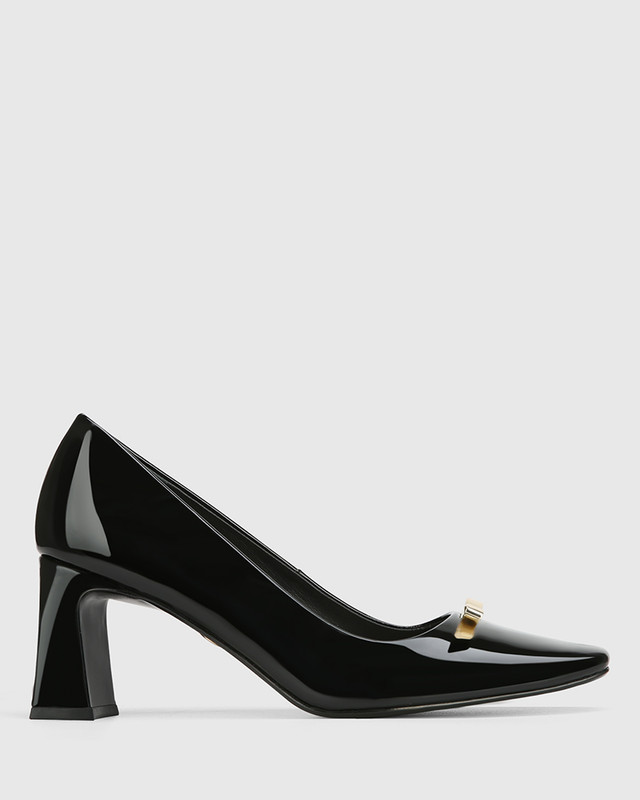 Pin by Lambo on Shoes | Simple black heels, Black heels prom, Heels