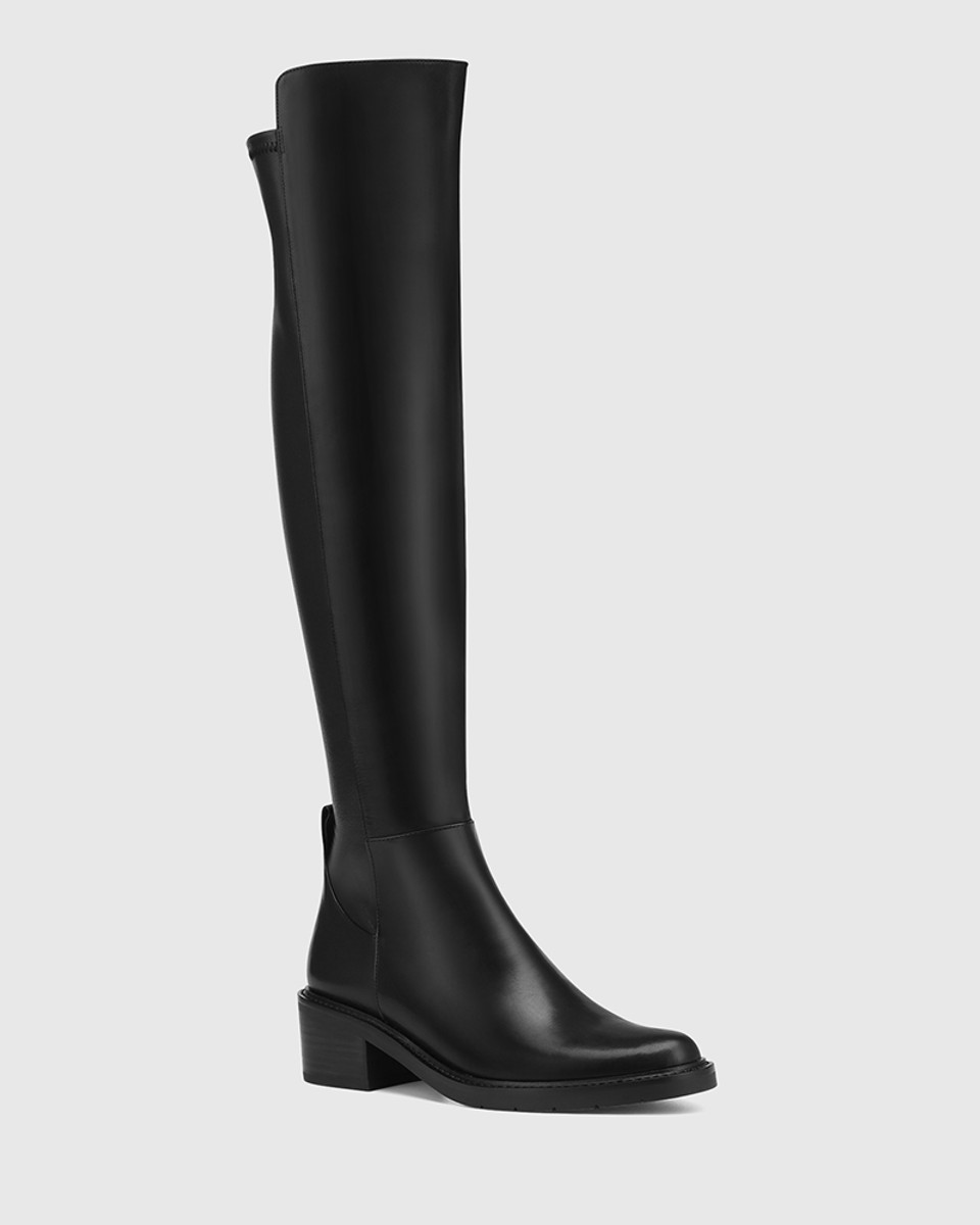 Bower Cargo Leather Over The Knee Boot