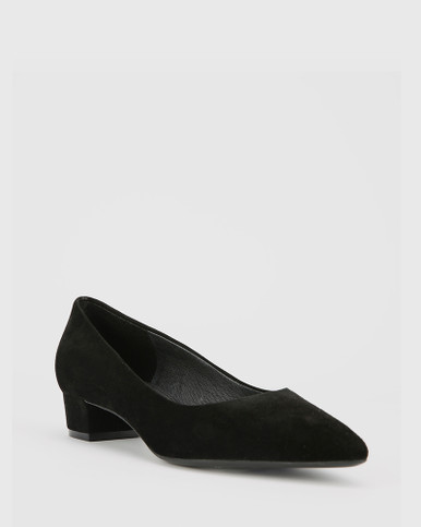 Buy Giani Bernini women slip on suede high heel pumps black Online | Brands  For Less