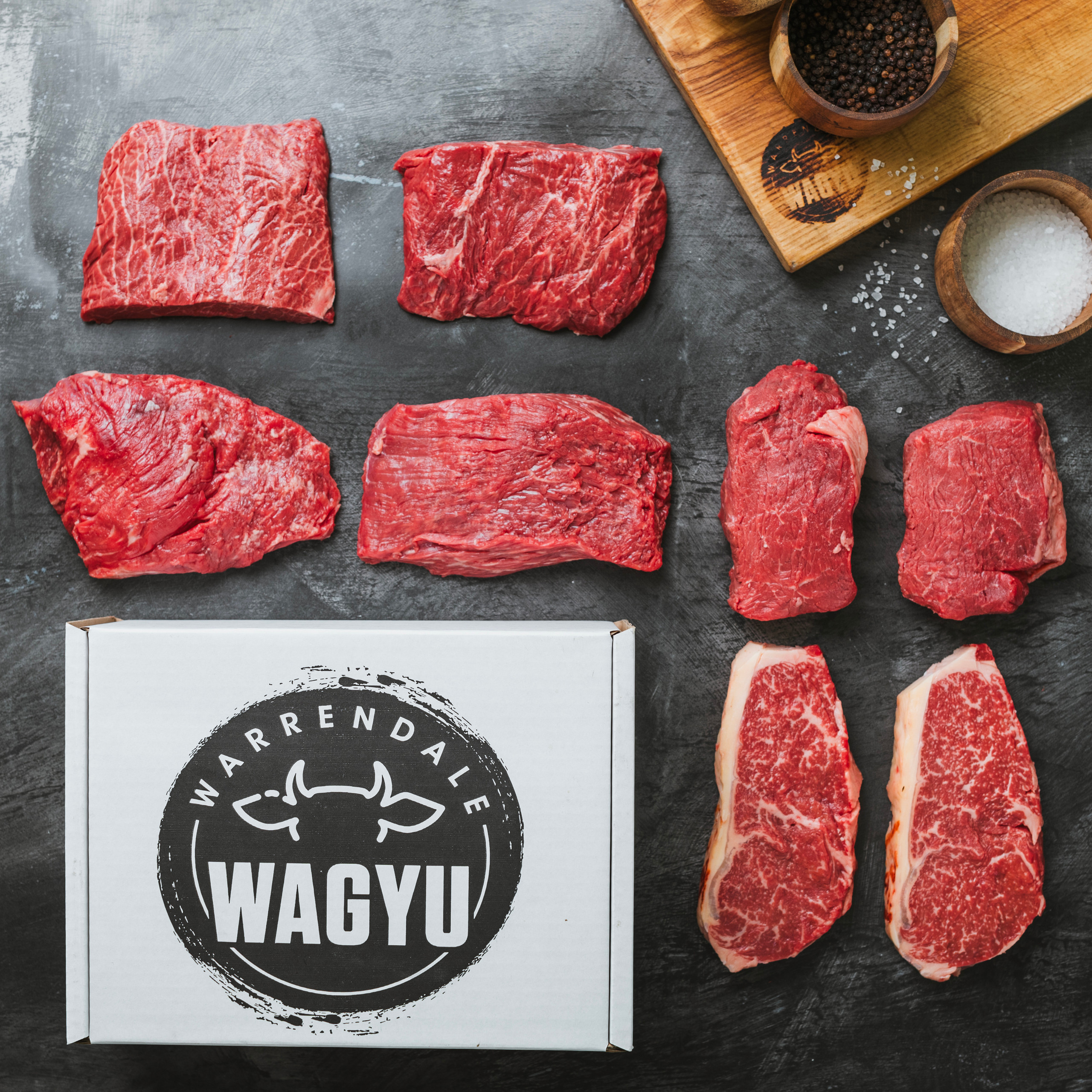 Buy Wagyu Steak UK (16 Box) Free Fast Delivery Warrendale Wagyu