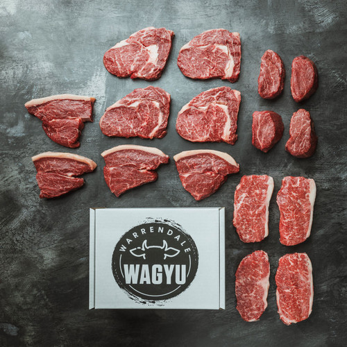 Large Luxury British Wagyu Steak Box raw steaks