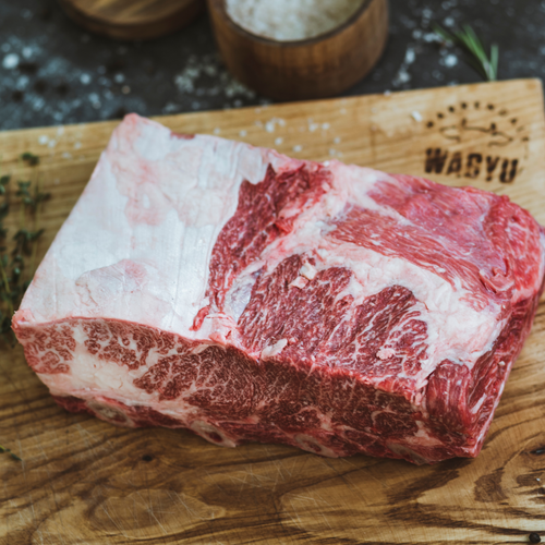 British Wagyu Chuck Short Ribs 1kg raw marbled beef