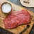 British Wagyu Flat Iron Steak 500g raw marbled beef