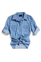 [Sample] Levi's, blue denim womens shirt