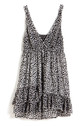 [Sample] Collette, black kisses mid dress