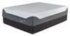 14 Inch Chime Elite White/Blue California King Mattress