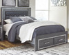 Lodanna Gray Queen Panel Bed with Storage