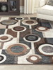 Guintte Black/Brown/Cream Large Rug