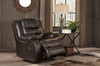 Vacherie Chocolate Rocker Recliner