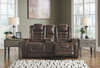 Game Zone Bark Power REC Sofa with ADJ HDRST, Power REC Loveseat with CON/ADJ HDRST & Power Recliner/ADJ Headrest