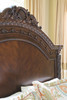 North Shore Dark Brown 8 Pc. Dresser, Mirror, Chest, King Panel Bed & 2 Nightstands