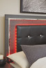 Lodanna Gray 5 Pc. Dresser, Mirror & Full Panel Bed