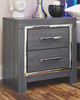 Lodanna Gray 6 Pc. Dresser, Mirror, Full Panel Bed with Storage & Nightstand