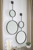 Brewer Black Accent Mirror