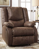 Bladewood Coffee Zero Wall Recliner