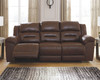 Stoneland Chocolate Reclining Power Sofa