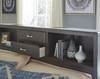 Caitbrook Gray 5 Pc. Dresser, Mirror & California King Storage Bed