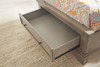 Lettner Light Gray 6 Pc. Dresser, Mirror, Chest & Twin Sleigh Bed