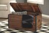 Kettleby Brown Storage Trunk