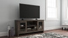 Arlenbry Gray LG TV Stand w/Fireplace Option