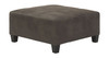 Navi Smoke Oversized Accent Ottoman