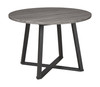 Centiar Gray/Black Round Dining Room Table