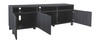 Yarlow Black Extra Large TV Stand