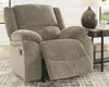 Draycoll Pewter Reclining Sofa, Double Reclining Loveseat with Console & Rocker Recliner