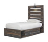 Drystan Multi Twin Panel Bed with 2 Storage Drawers