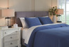 Ryter Navy Queen/Full Coverlet Set