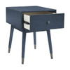 Paulrich Antique Blue Accent Table