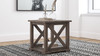 Arlenbry Gray Square End Table