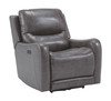 Galahad Smoke Zero Wall Recliner w/Power HDRST