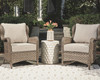 Clear Ridge Light Brown Lounge Set