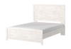 Gerridan White/Gray Queen Panel Bed