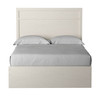 Stelsie White Full Panel Bed