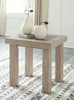 Hennington Light Brown Rectangular End Table