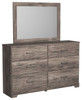 Ralinksi Gray 7 Pc. Dresser, Mirror, Chest, Queen Panel Bed, 2 Nightstands