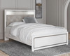 Altyra White 5 Pc. Dresser, Mirror, Queen Panel Bed