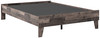 Neilsville Multi Gray Full Platform Bed