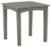 Visola Gray Square End Table